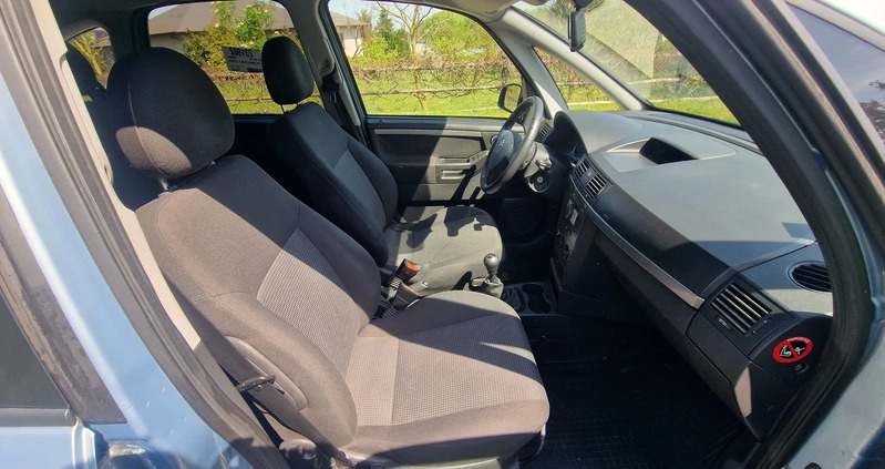 Opel Meriva cena 6800 przebieg: 252300, rok produkcji 2009 z Wyrzysk małe 121